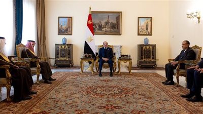 الرئيس السيسي يستقبل وزير الخارجية السعودي ويؤكد على تعزيز التعاون المصري السعودي  