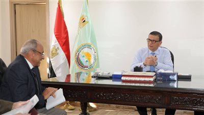 وزير الزراعة يستقبل مجلس إدارة 