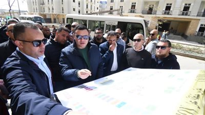 وزير الإسكان يتفقد العمارات السكنية بالحي اللاتيني وخزانات التكديس الجنوبية للمياه بالعلمين الجديدة