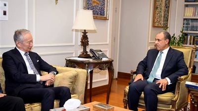 وزير الخارجية يلتقي المبعوث الياباني لملف إعادة بناء ومساعدات غزة