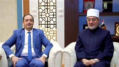 مفتي الجمهورية يستقبل مدير صندوق مكافحة الإدمان لتعزيز الجهود في مواجهة تعاطي المخدرات