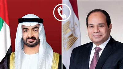 الرئيس السيسي يؤكد للشيخ محمد بن زايد إدانة مصر للعدوان الإيراني وتضامنها الكامل مع الإمارات