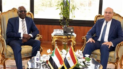 وزير الطيران يبحث مع نظيره السوداني تعزيز التعاون الجوي