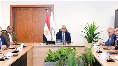 وزير الري ومحافظ الوادي الجديد يبحثان ترشيد استخدام المياه الجوفية