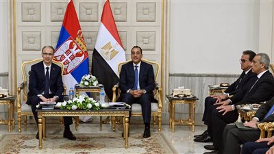 مدبولي يبحث مع نظيره الصربي تعزيز التعاون الاقتصادي والتجاري بين البلدين
