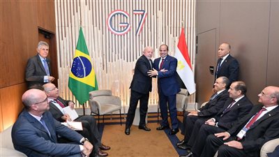  السيسي ولولا دا سيلفا يبحثان تعزيز الشراكة الاستراتيجية بين مصر والبرازيل