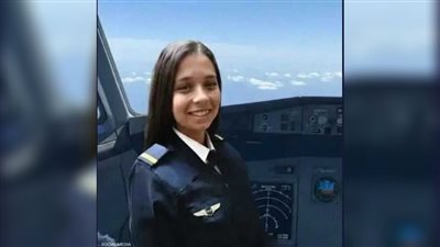 وفاة المتدربة منار أشرف متأثرة بجراحها في حادث طائرة أكتوبر