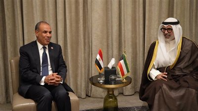 وزير الخارجية يلتقي نظيره الكويتي على هامش أعمال الدورة العادية المستأنفة الـ١٦٥ لمجلس جامعة الدول العربية