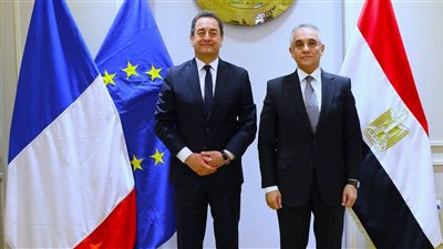 وزير العدل يستقبل سفيV فرنسا بالقاهرة لبحث أفق التعاون القضائي المشترك