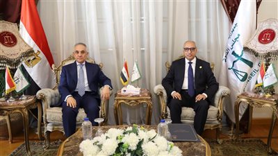 وزير العدل يهنئ رئيس مجلس الدولة بمنصبه الجديد