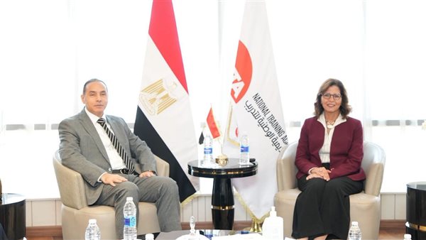رئيس الرقابة المالية يبحث مع الأكاديمية الوطنية للتدريب التع 