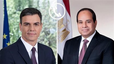 السيسي وسانشيز يؤكدان تعزيز التعاون ورفض التصعيد ودعم الاستقرار والسلام الإقليمي والدولي المشترك