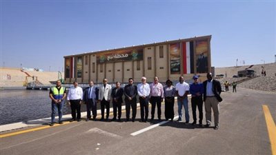 وفد من جامعة فلوريدا الأمريكية يتفقد مشروعات جهاز مستقبل مصر