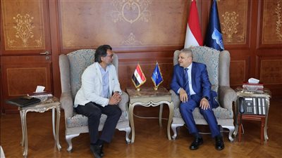 أسامة ربيع يبحث مع الرئيس التنفيذي للويدز ليست انتليجينس تعزيز التعاون المشترك