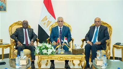 وزير الإنتاج الحربي يبحث مع وفد أنجولي تعزيز التعاون في الصناعات الدفاعية والمدنية