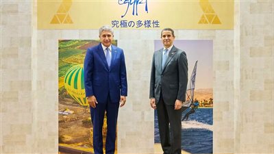 وزير السياحة يفتتح الجناح المصري بمعرض اليابان الدولي للسياحة في طوكيو