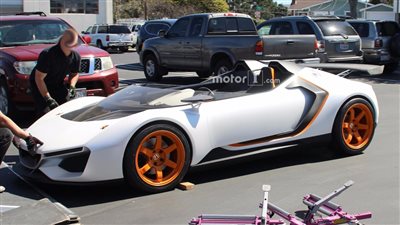 شاهد.. تسريب صور لسيارة «هوندا» مجهولة الهوية