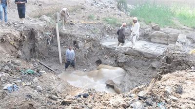 غداً.. انتشال باقي أجزاء تمثال «رمسيس المكسور»