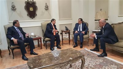 وزير البترول يلتقي رئيس شركة شل العالمية 