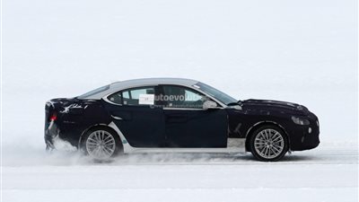 بالصور.. اختبارات جينيسيس «G70» في الأجواء الباردة