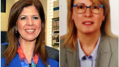 كلوديا يحيى رئيسا للضيافة الجوية.. وسحر شاهين مدير المبيعات بمصر للطيران