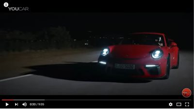 شاهد.. تجربة بورش «911 GT3» الجديدة كليا