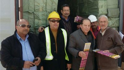 إحباط تهريب أكثر من 100 ألف شمروخ ألعاباً نارية بجمارك شرق بورسعيد