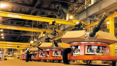 الصناعات الهندسية تنظم زيارة لمصانع الإنتاج الحربي بأكتوبر