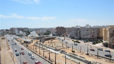 شاهد| ميدان الدهار السياحي في ثوبه الجديد بالغردقة