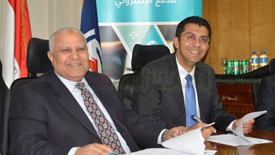  بالصور.. مراسم توقيع عقود «بتروتريد» مع «أمان» 