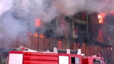 اندلاع حريق ضخم بنادي الجزيرة