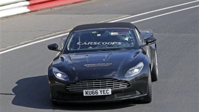 بالصور.. السيارة «أستون مارتن BD11» تظهر على حلبة «نوربرجرنج»