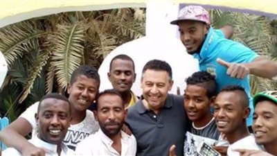 رئيس نادى برشلونة يزور الأقصر وأسوان