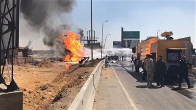 جهاز القاهرة الجديدة: السيطرة على حريق التجمع ولا أضرار بالمشروعات المجاورة