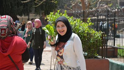 بالصور.. مظاهر الاحتفال بشم النسيم بـ«حديقة الحيوانات»