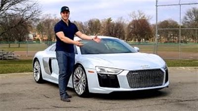  شاهد.. تجربة قيادة أودى «R8 V10» بعد الكشف عنها رسميًا 