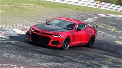 شاهد.. جولة «شيفروليه كامارو Zl1» على حلبة «نوربرجرنج»