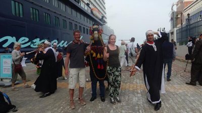 وصول 249 سائحًا لميناء الإسكندرية على متن الباخرة السياحية «سيلفر ويتسبر»