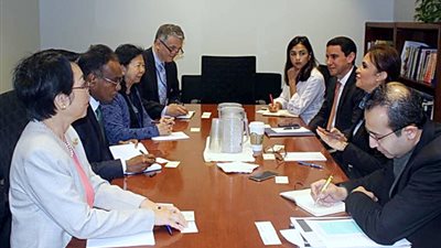 «نصر» و« الأسيوى للاستثمار» يبحثان دعم المرحلة الثانية لمشروع الصرف الصحى 