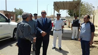 محافظ البحرالأحمر يتفقد كمين القصير الأمني