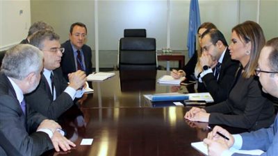 «سحر نصر» تبحث إعداد وثيقة العمل المقبلة للبرنامج الإنمائي