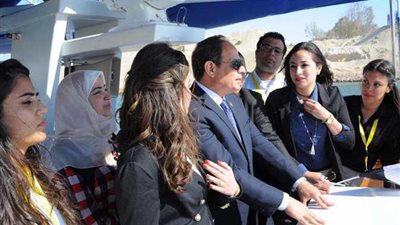 «السيسي» يعلن افتتاح المؤتمر الوطني للشباب