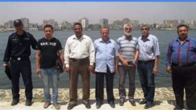 المسطحات المائية والحماية المدنية تعاين مرسى المتحف القومى بسوهاج