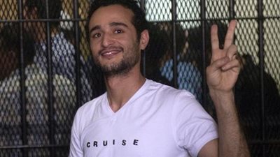 النيابة توصي بتأييد حبس «دومة» لإهانة «ناجي شحاتة»