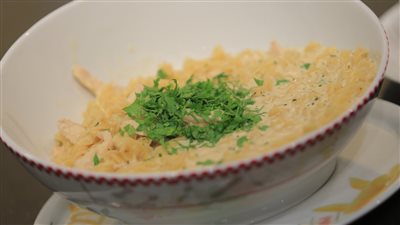 بالفيديو.. مكرونه بالرومى والثوم على طريقة الشيف الشربينى 