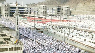 «السياحة الدينية»: زيادة دورات المياه بمخيمات الحجاج 