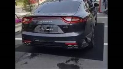 شاهد.. كيا ستينجر GT تظهر بدون تمويهات للمرة الأولى 