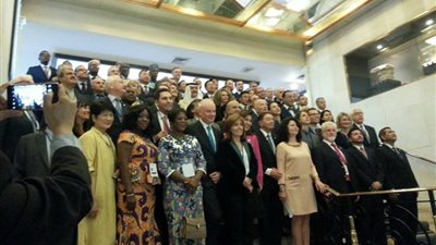 راشد يشارك في فعاليات الدورة 105 لمنظمة السياحة العالمية بمدريد