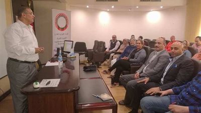 بالصور.. اليوم.. شعبة التكييف تستكمل برنامجها التدريبي للعاملين بالقطاع