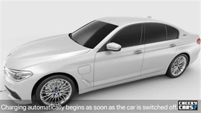 شاهد.. شحن السيارة عن طريق «الوايرلس» أخر تطورات عالم السيارات